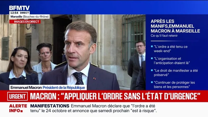 COLÈRE LYCÉENNE: LE GOUVERNEMENT VA ANNONCER PLUSIEURS « DÉCISIONS CONCRÈTES » ET « MASSIVES », SELON EMMANUEL MACRON