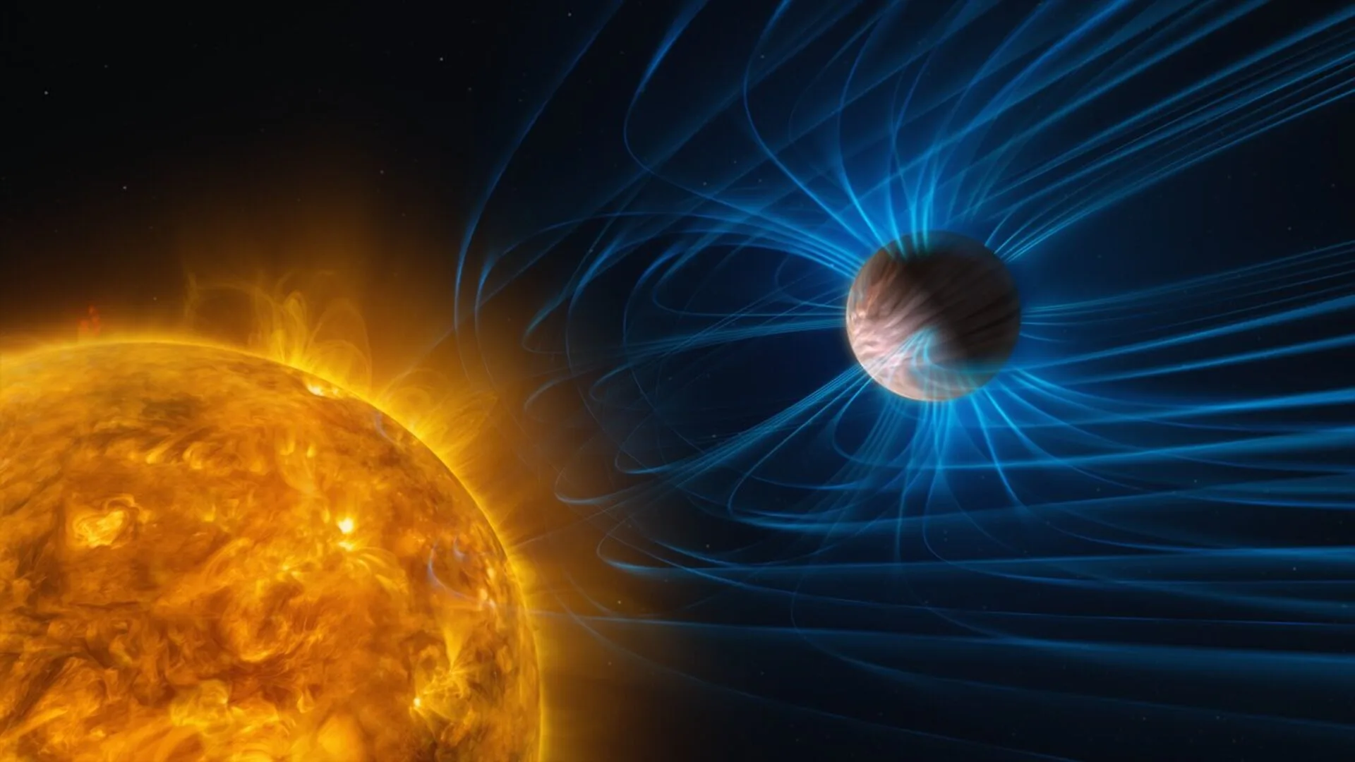 DES TÉLESCOPES DE POINTE DÉBUSQUENT LE CHAMP MAGNÉTIQUE DE SEPT EXOPLANÈTES GÉANTES
