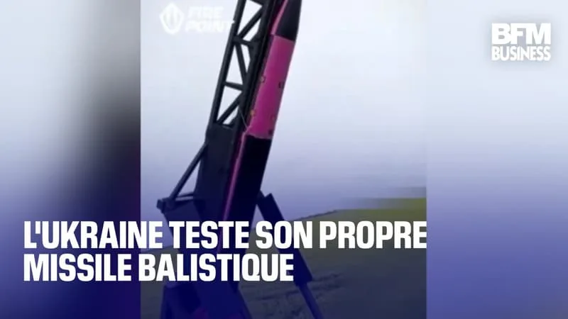 L’UKRAINE TESTE SON PROPRE MISSILE BALISTIQUE