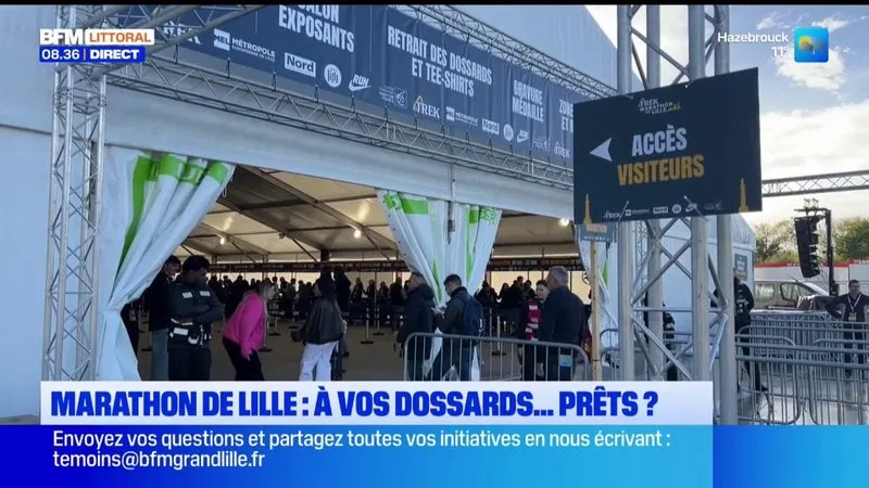 MARATHON DE LILLE : LE VILLAGE EST DÉLOCALISÉ AU STADIUM DE VILLENEUVE D’ASCQ AUJOURD’HUI