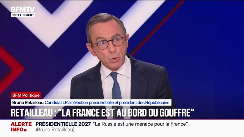 TENSIONS ENTRE MARINE LE PEN ET JORDAN BARDELLA: BRUNO RETAILLEAU, CANDIDAT LR À L’ÉLECTION PRÉSIDENTIELLE, ESTIME QUE LA « DÉBARDELLISATION » DU RN « A COMMENCÉ »