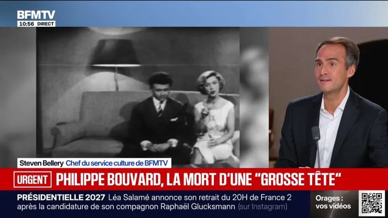 MORT DE PHILIPPE BOUVARD: QUI ÉTAIT CE JOURNALISTE, PÈRE DE L’ÉMISSION DES « GROSSES TÊTES »?
