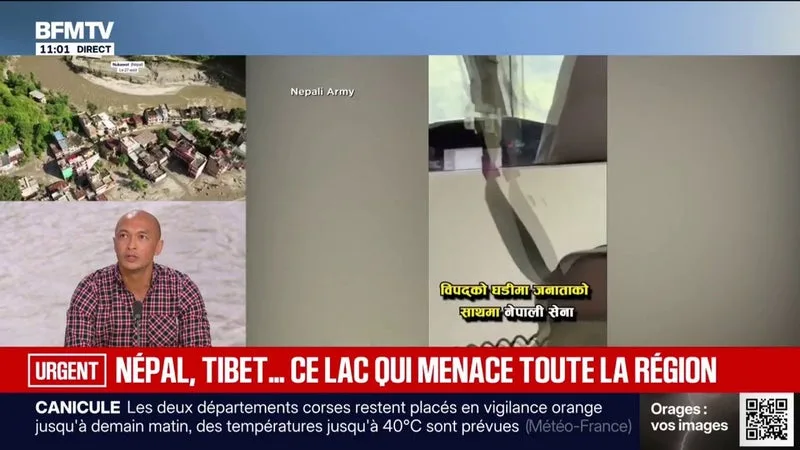 CRUES AU NÉPAL ET EN CHINE: « LE CHALLENGE, C’EST L’ACCESSIBILITÉ DES SITES SINISTRÉS », EXPLIQUE ELY SOK, RESPONSABLE DE PROJET À « MÉDECINS SANS FRONTIÈRES »