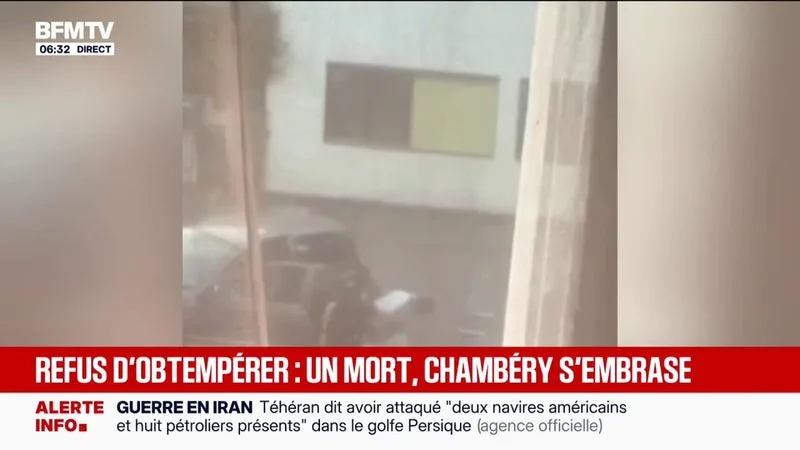 REFUS D’OBTEMPÉRER: UN MORT, CHAMBÉRY S’EMBRASE