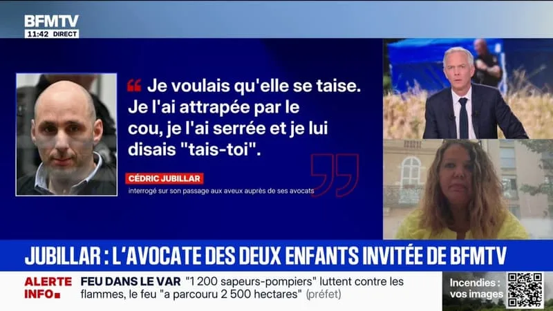 AFFAIRE JUBILLAR: L’AVOCATE DES ENFANTS DU COUPLE ESTIME QUE CÉDRIC JUBILLAR « RÉÉCRIT L’HISTOIRE » DANS SON RÉCIT DES FAITS