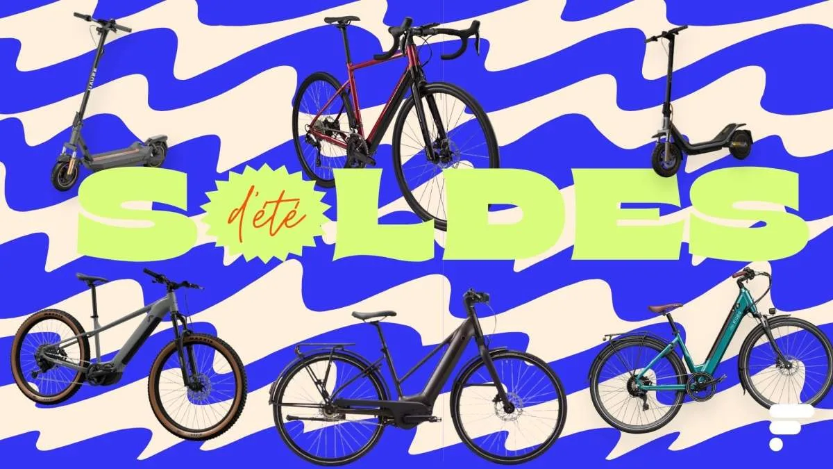 FIN DES SOLDES : C’EST LE MOMENT D’ACHETER VOTRE VÉLO OU TROTTINETTE ÉLECTRIQUE AVANT LA RENTRÉE