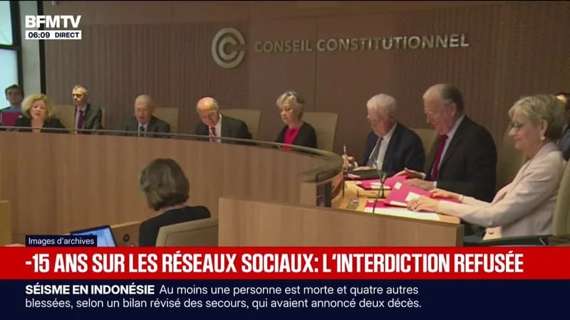 POURQUOI LE CONSEIL CONSTITUTIONNEL A-T-IL CENSURÉ L’INTERDICTION DES RÉSEAUX SOCIAUX POUR LES MOINS DE 15 ANS?