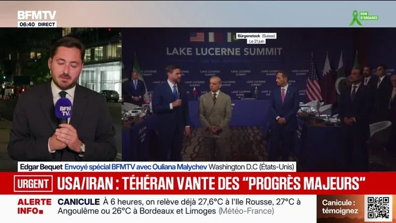 GUERRE AU MOYEN-ORIENT: LES ÉTATS-UNIS ET L’IRAN PROGRESSENT SUR LES QUESTIONS DU DÉTROIT D’ORMUZ ET DU LIBAN