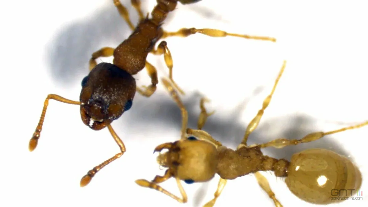 UN PARASITE RALLONGE LA VIE DES FOURMIS EN MODIFIANT LEUR GÉNOME