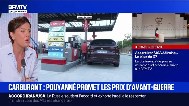 CARBURANTS: PATRICK POUYANNÉ, PDG DE TOTALENERGIES, PROMET UN RETOUR DES PRIX D’AVANT-GUERRE MAIS « PAS TOUT DE SUITE »