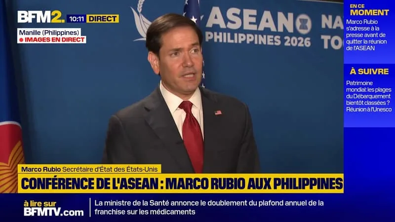 LES HOUTHIS SE SONT « FAIT PIÉGER » PAR LES IRANIENS EN MENANT DES FRAPPES EN MER ROUGE, ESTIME LE SECRÉTAIRE D’ÉTAT AMÉRICAIN MARCO RUBIO