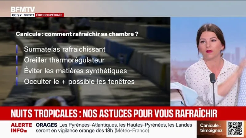 SURMATELAS RAFRAÎCHISSANT, OREILLER THERMORÉGULATEUR… NOS ASTUCES POUR SUPPORTER LES NUITS TROPICALES