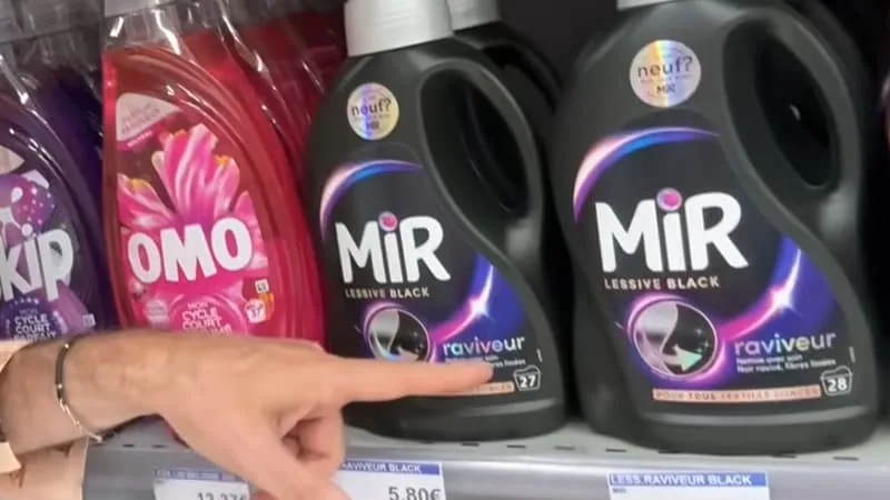 UN BIDON UN PEU PLUS GRAND MAIS BIEN PLUS CHER: COMMENT LE PRIX DE LA LESSIVE MIR A AUGMENTÉ EN TOUTE DISCRÉTION