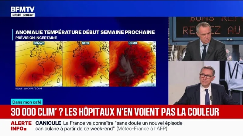 LES 30.000 CLIMATISEURS PROMIS POUR LES HÔPITAUX PAR SÉBASTIEN LECORNU ARRIVERONT-ILS AVANT LA PROCHAINE CANICULE?