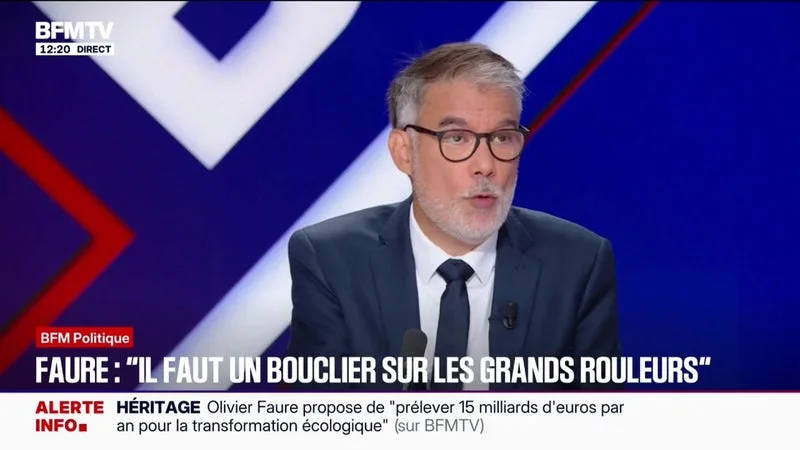 POUVOIR D’ACHAT: « SI LES FRANÇAIS SE SOULÈVENT, JE LE COMPRENDRAI », ASSURE OLIVIER FAURE, PREMIER SECRÉTAIRE DU PARTI SOCIALISTE ET CANDIDAT À LA PRIMAIRE SOCIALISTE