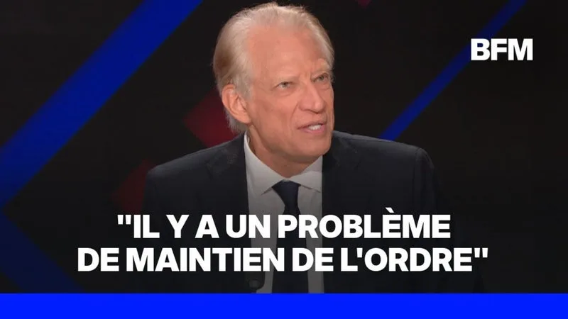 DOMINIQUE DE VILLEPIN, ANCIEN PREMIER MINISTRE, S’EXPRIME SUR LES MOBILISATIONS LYCÉENNES