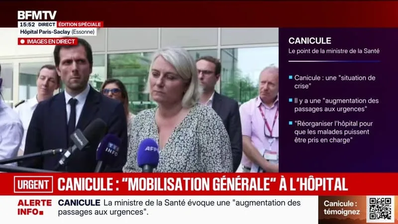 CANICULE: « LA CLIMATISATION PARTOUT N’EST PAS FORCÉMENT INDISPENSABLE », AFFIRME LA MINISTRE DE LA SANTÉ