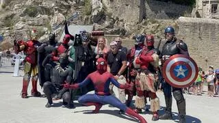 AU MONT-SAINT-MICHEL, CAPTAIN AMERICA, SPIDERMAN ET AUTRES HÉROS SONT VENUS « REDONNER LE SOURIRE » À 300 ENFANTS