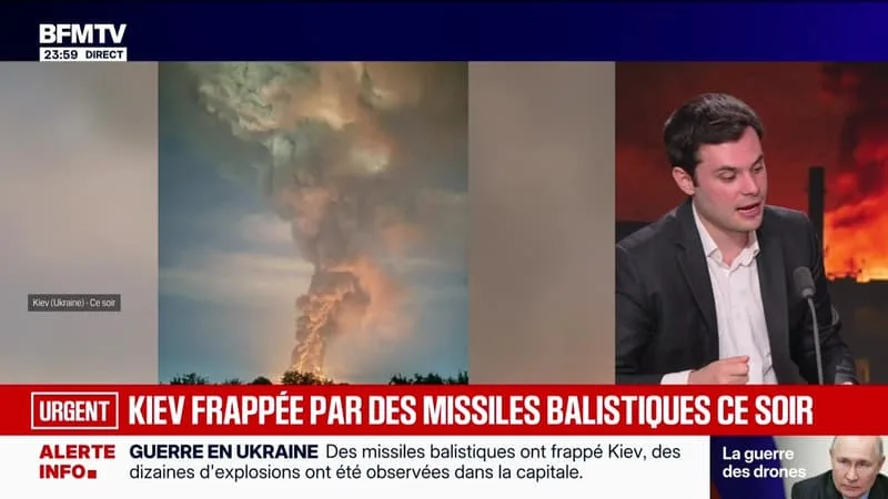 UKRAINE : DES MISSILES BALISTIQUES ONT FRAPPÉ KIEV – 04/08