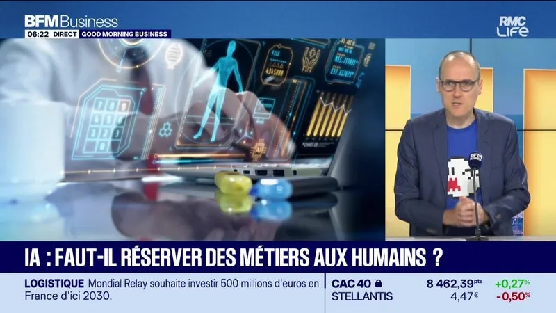 CULTURE IA : IA, FAUT-IL RÉSERVER DES MÉTIERS AUX HUMAINS ?, PAR ANTHONY MOREL – 27/08