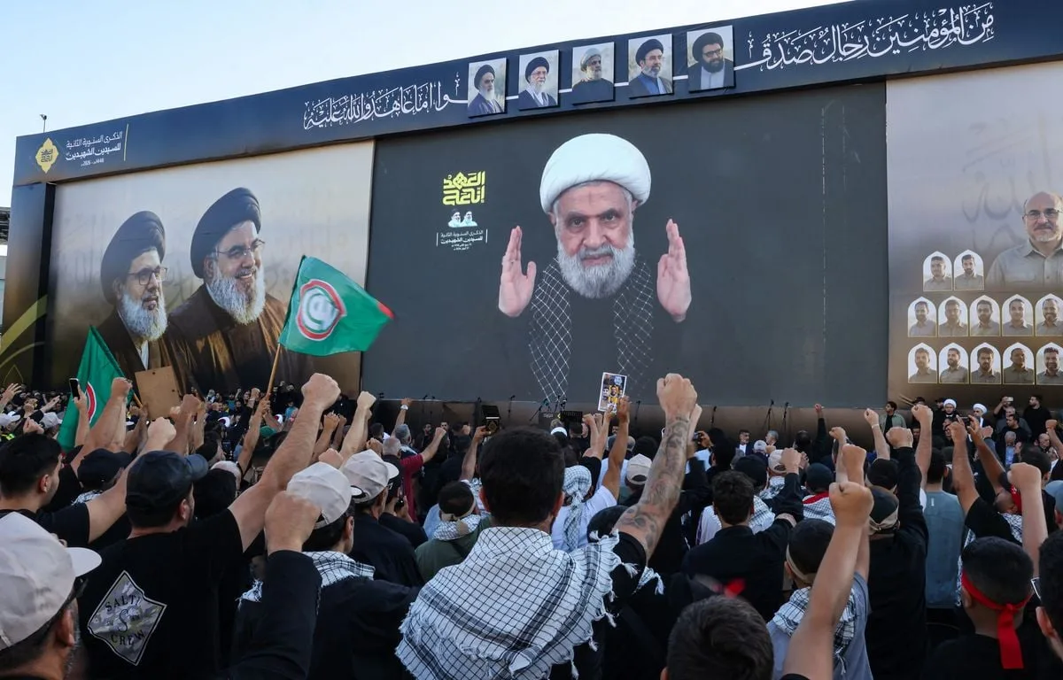 LIBAN : ISRAËL N’A PAS PU « BRISER LA RÉSISTANCE » DU HEZBOLLAH, REVENDIQUE SON CHEF, NAÏM QASSEM