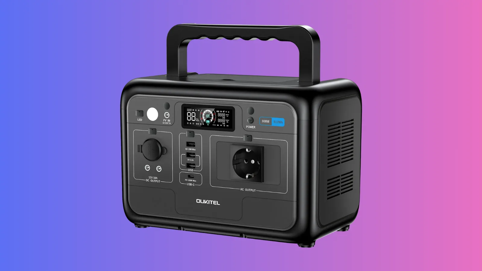 COUPURES DE COURANT, CAMPING OU TÉLÉTRAVAIL : LA STATION OUKITEL P800E PASSE SOUS LES 122€ POUR LA RENTRÉE