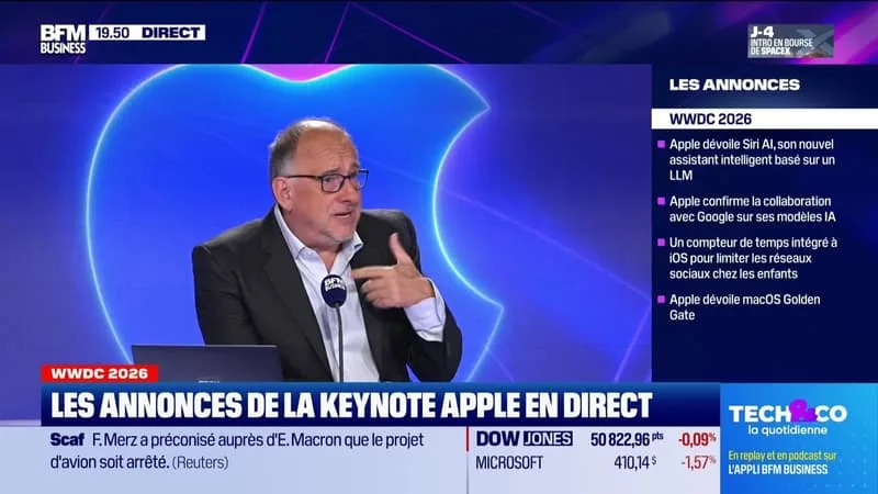 TECH & CO, LA QUOTIDIENNE, SPÉCIALE DÉBRIEF DE LA « KEYNOTE APPLE » – LUNDI 8 JUIN