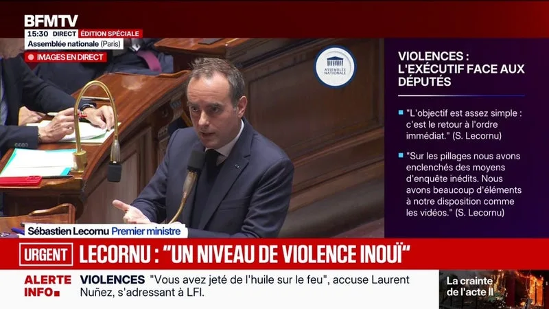COLÈRE LYCÉENNE: SÉBASTIEN LECORNU PROMET DE « PREMIÈRES ANNONCES » EN DÉBUT DE SEMAINE PROCHAINE APRÈS LA CONSULTATION NATIONALE