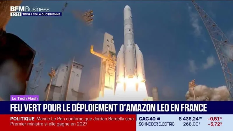 LE TECH FLASH : FEU VERT POUR LE DÉPLOIEMENT D’AMAZON LEO EN FRANCE, PAR LÉA BENAIM – 07/07