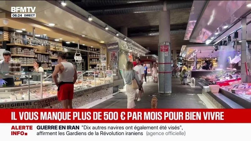 POUVOIR D’ACHAT: LES FRANÇAIS ESTIMENT QU’ILS LEUR MANQUE PRÈS DE 500 EUROS SUPPLÉMENTAIRES PAR MOIS « VIVRE CONVENABLEMENT »