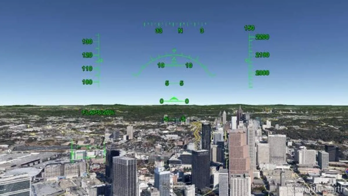 CE SIMULATEUR DE VOL SECRET DE GOOGLE EARTH EST ENFIN DISPONIBLE SANS RIEN INSTALLER