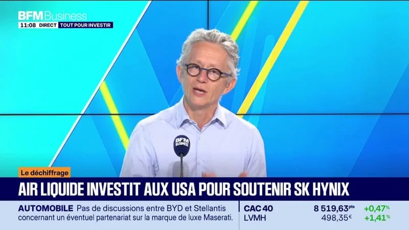AIR LIQUIDE INVESTIT AUX USA POUR SOUTENIR SK HYNIX