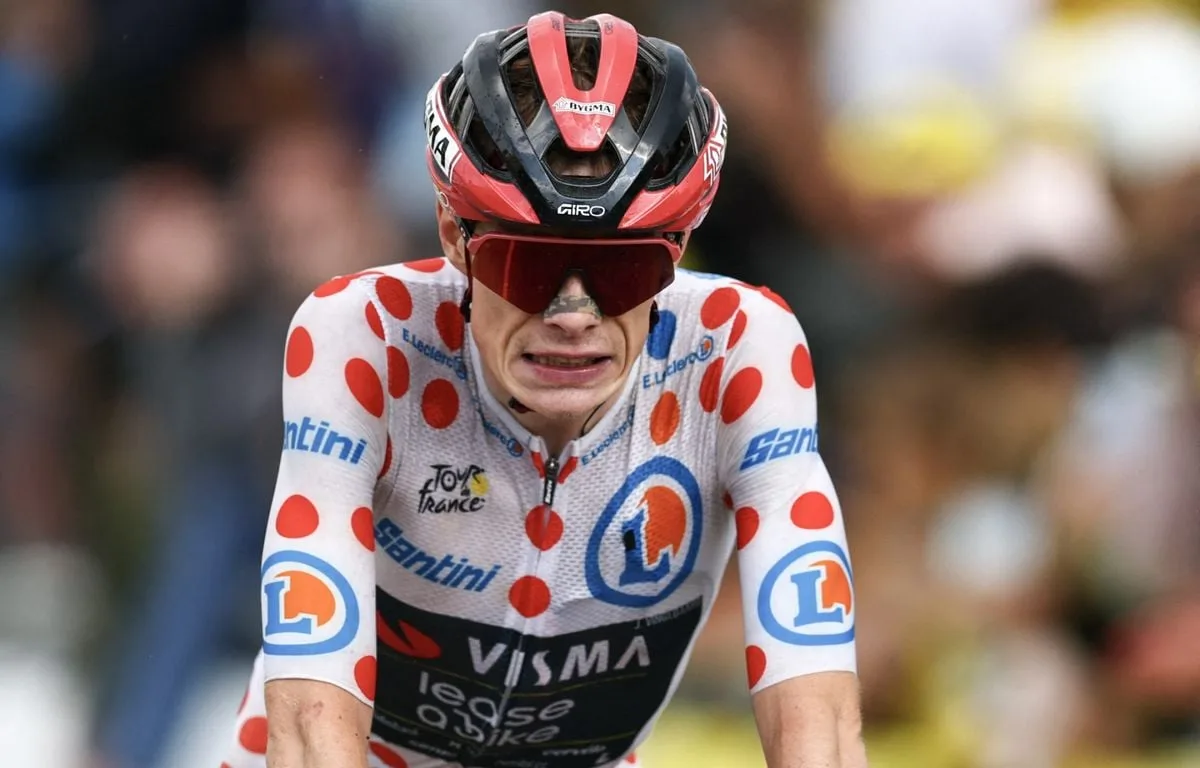 CYCLISME : APRÈS SA CHUTE SUR LE TOUR DE FRANCE, JONAS VINGEGAARD MET UN TERME À SA SAISON