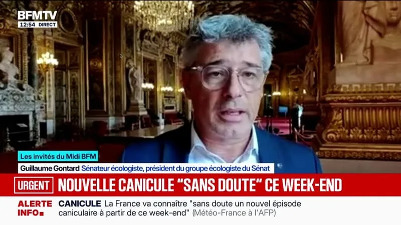 CANICULE: « LE FAIT DE NE PAS AGIR, CE SONT DES VIES HUMAINES QUI SERONT PERDUES », DÉCLARE GUILLAUME GONTARD, SÉNATEUR ÉCOLOGISTE