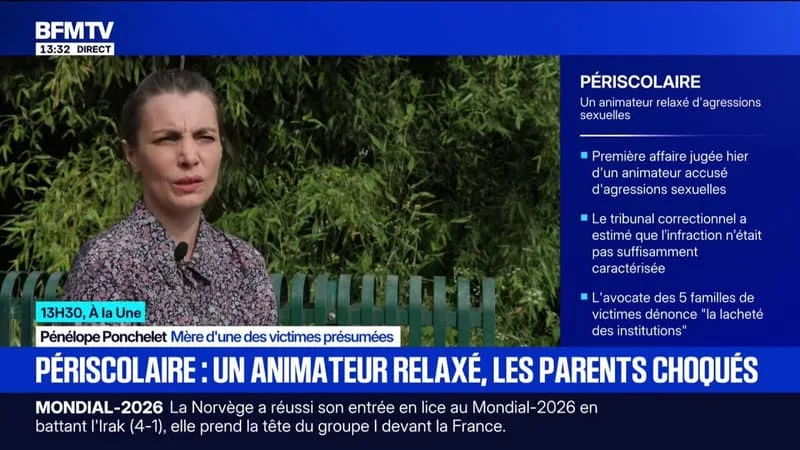 PÉRISCOLAIRE À PARIS: APRÈS LA RELAXE D’UN ANIMATEUR, LA MÈRE D’UNE DES VICTIMES PRÉSUMÉES SE DIT « TRÈS CHOQUÉE ET TRÈS INDIGNÉE »
