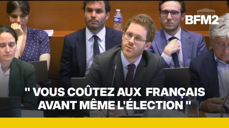 PRÉSIDENTIELLE: « VOUS COÛTEZ AUX FRANÇAIS AVANT MÊME L’ÉLECTION », DIT DAVID AMIEL À UN DÉPUTÉ RN