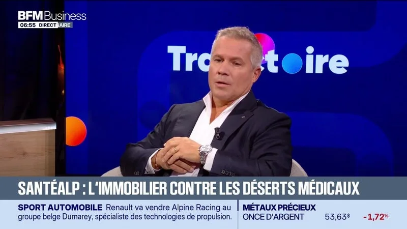 TRAJECTOIRE : SANTÉALP, L’IMMOBILIER CONTRE LES DÉSERTS MÉDICAUX – 23/10