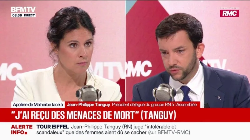 MENACES DE MORT: « D’HABITUDE C’EST LES NÉONAZIS QUI M’AGRESSENT, PARCE QUE JE SUIS LEUR CIBLE PRÉFÉRÉE DANS LE PAYSAGE POLITIQUE, LÀ C’EST LES BARBUS », ASSURE JEAN-PHILIPPE TANGUY, DÉPUTÉ RN