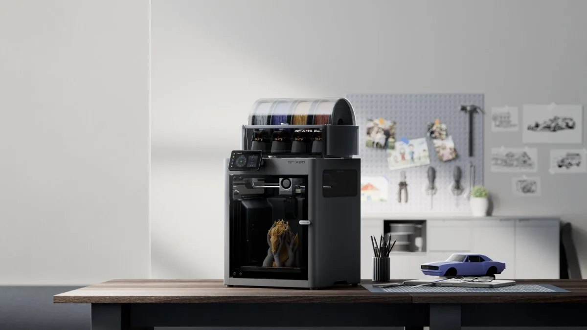 BAMBU LAB X2D : CETTE RÉCENTE IMPRIMANTE 3D AVEC UN SYSTÈME À DOUBLE EXTRUSION EST DÉJÀ 100 € MOINS CHÈRE