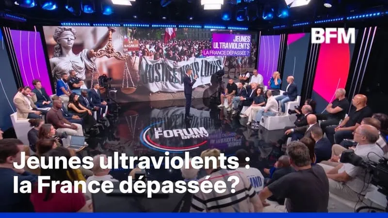 FORUM BFMTV – JEUNES ULTRAVIOLENTS: LA FRANCE DÉPASSÉE ?