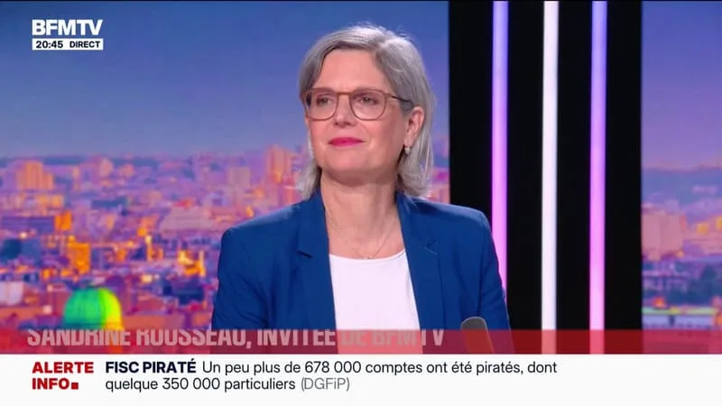 SANDRINE ROUSSEAU « COMPREND » LES SIFFLETS ADRESSÉS À SÉBASTIEN LECORNU, LORS DE SA VENUE EN GIRONDE