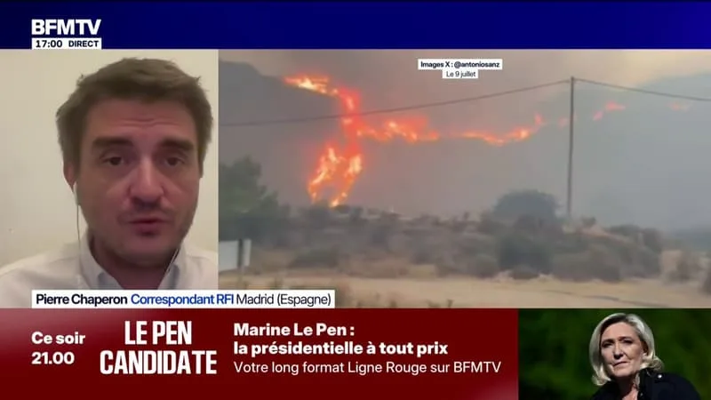 INCENDIE EN ESPAGNE: DES TOURISTES ANGLAIS PARMI LES VICTIMES