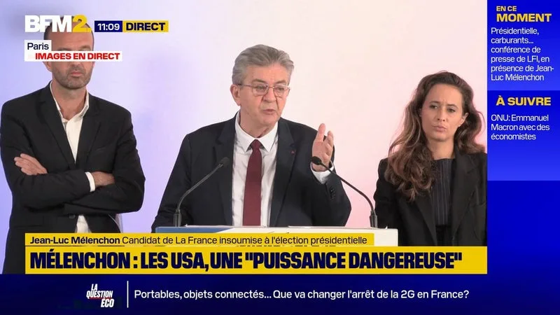 CARBURANTS: « LE PLUS GROTESQUE EST ÉVIDEMMENT LA PROPOSITION DE MADAME LE PEN » DE BAISSER LA TVA, ESTIME JEAN-LUC MÉLENCHON