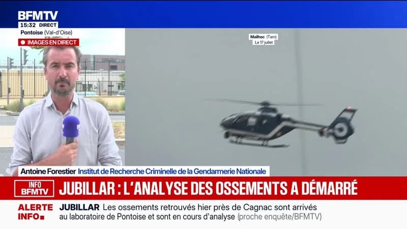 AFFAIRE JUBILLAR: L’ANALYSE DES OSSEMENTS, RETROUVÉS PRÈS DE CAGNAC-LES-MINES, A DÉMARRÉ