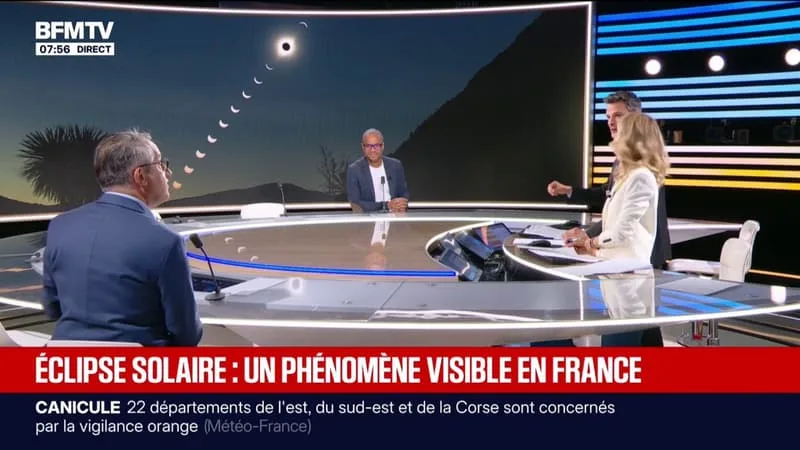 « IL Y A UNE ÉCLIPSE SUR TERRE TOUS LES 18 MOIS À PEU PRÈS », EXPLIQUE PHILIPPE STÉE, PRÉSIDENT DE L’OBSERVATOIRE DE PARIS