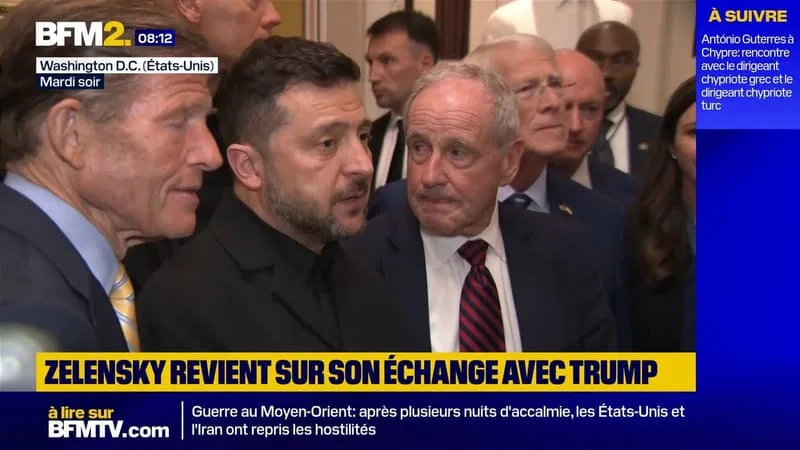 GUERRE EN UKRAINE: VOLODYMYR ZELENSKY DIT AVOIR « PARTAGÉ CE DONT NOUS AVONS BESOIN » AVEC DONALD TRUMP