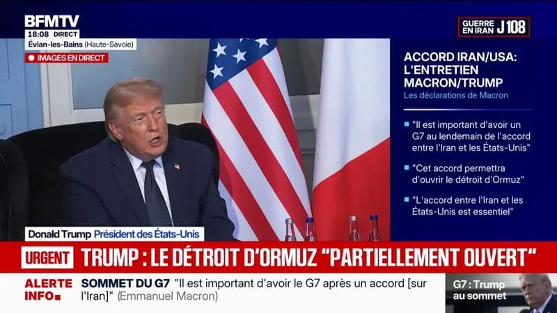 DONALD TRUMP: « L’IRAN N’AURA JAMAIS LA BOMBE NUCLÉAIRE, ILS Y ONT CONSENTI »