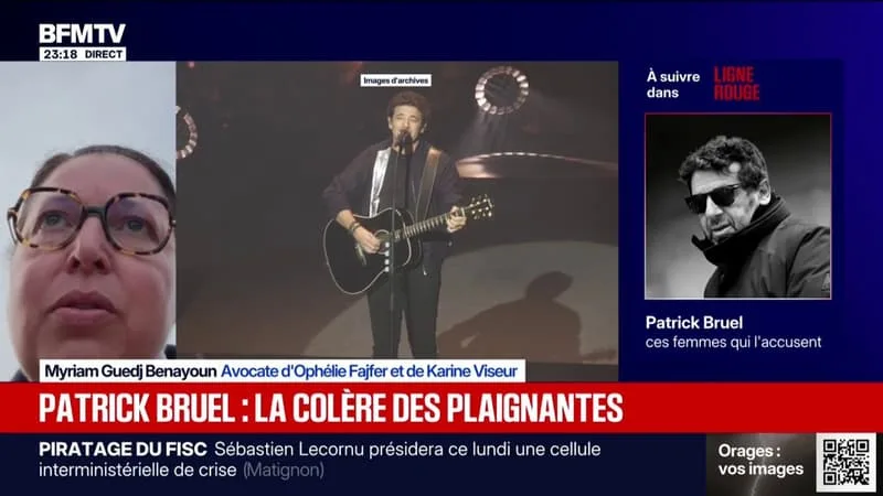 CONTRÔLE JUDICIAIRE ALLÉGÉ POUR PATRICK BRUEL: « ON EST DANS UNE JUSTICE À DOUBLE VITESSE », DÉCLARE MYRIAM GUEDJ BENAYOUN, AVOCATE DE PLUSIEURS PLAIGNANTES