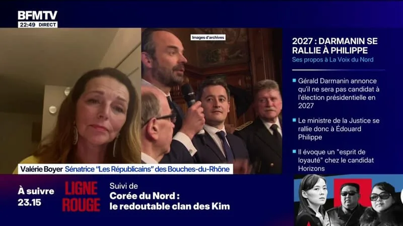 PRÉSIDENTIELLE 2027: « LA FRANCE A ENVIE D’UNE RUPTURE AVEC LES ANNÉES MACRON ET ELLE NE PEUT SE FAIRE QU’AVEC DES PERSONNES QUI N’ONT PAS PARTICIPÉ AU GOUVERNEMENT D’EMMANUEL MACRON », AFFIRME VALÉRIE BOYER, SÉNATRICE LR DES BOUCHES-DU-RHÔNE