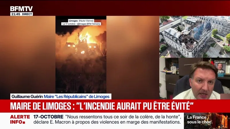 MAIRE : « JE DEMANDE UN PLAN PARTICULIER POUR LIMOGES » – 18/10